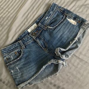 Jean shorts